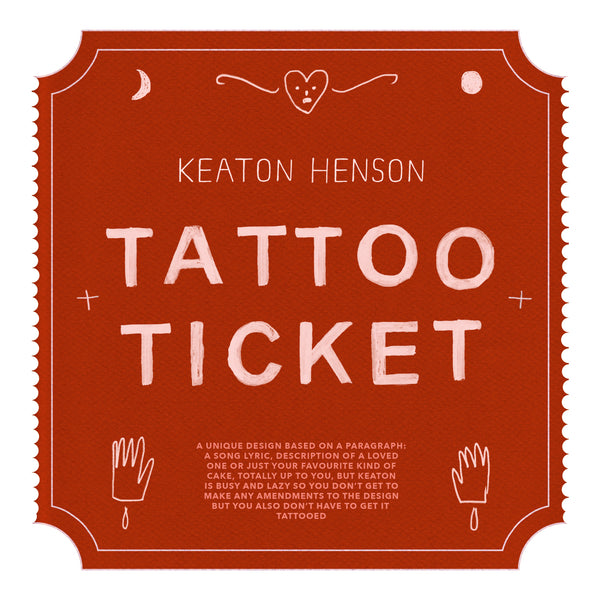 Tattoo Ticket