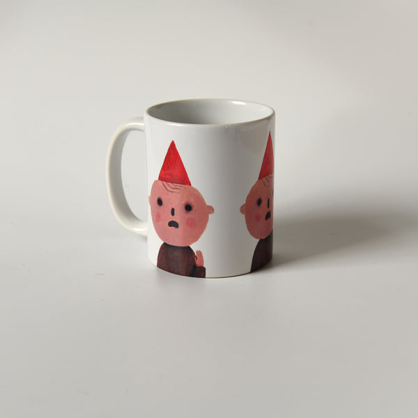 HAT MEN WHITE MUG