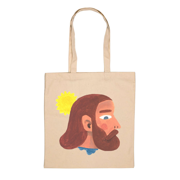 KEATON HEAD NATURAL TOTE BAG