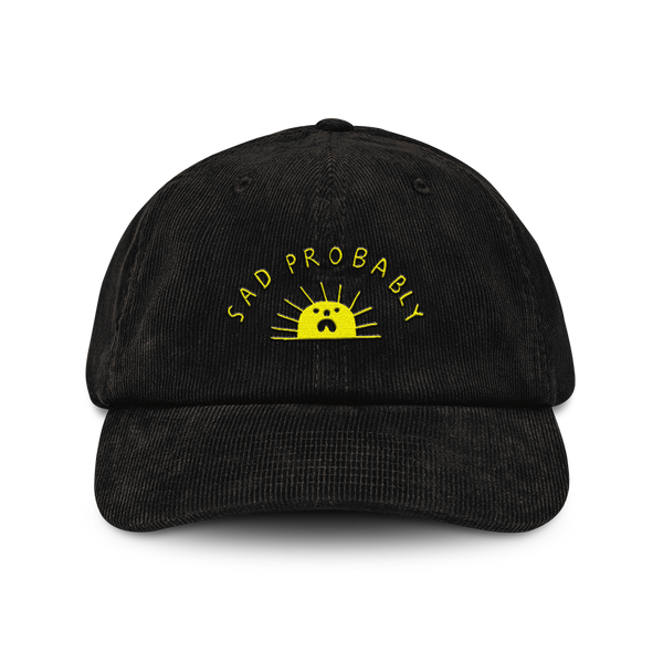 Sad Probably Cap Black