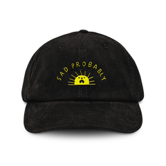 Sad Probably Cap Black